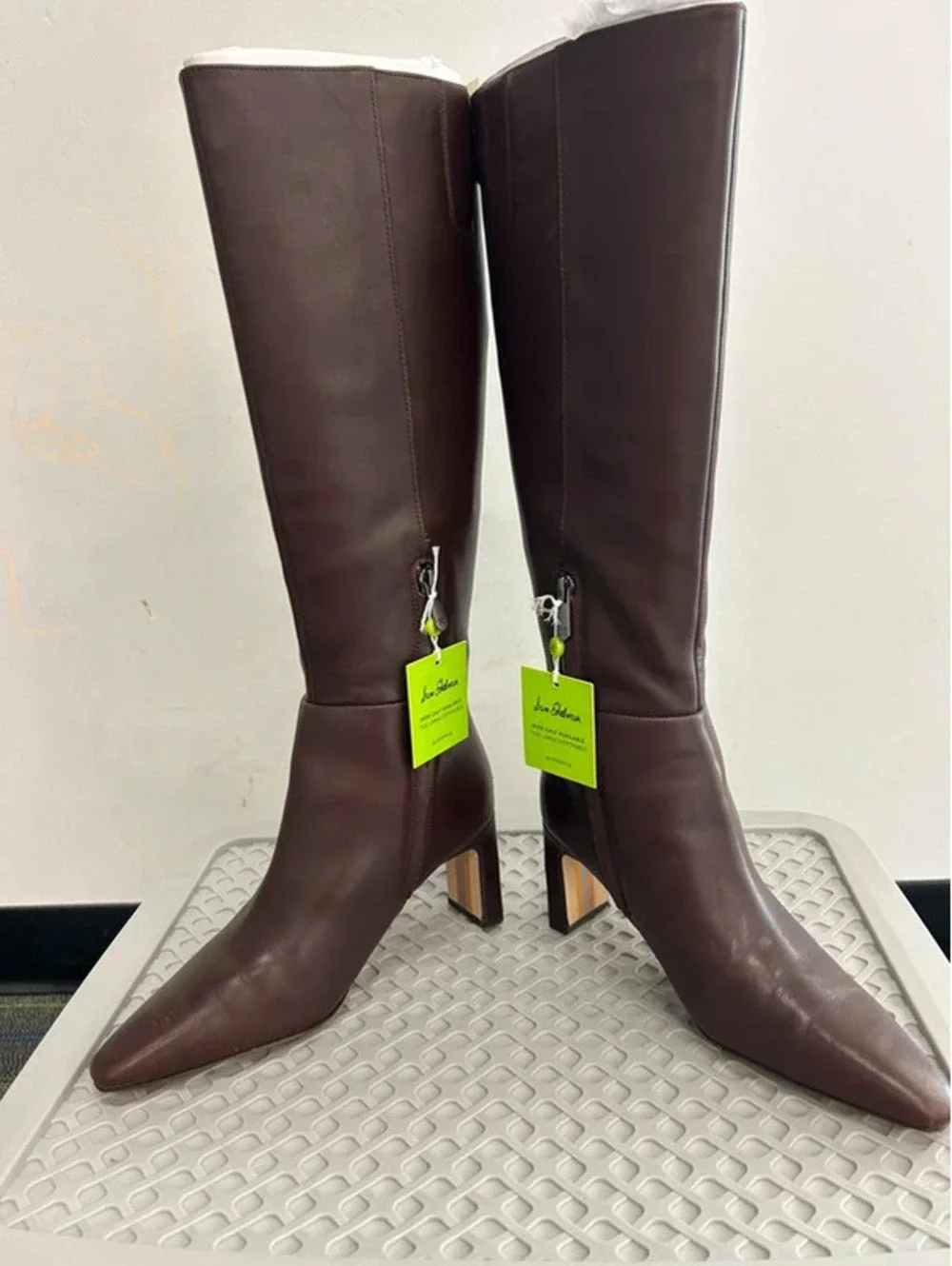 Sam Edelman Sylvia Knee High Boot Spiced Pecan 8W